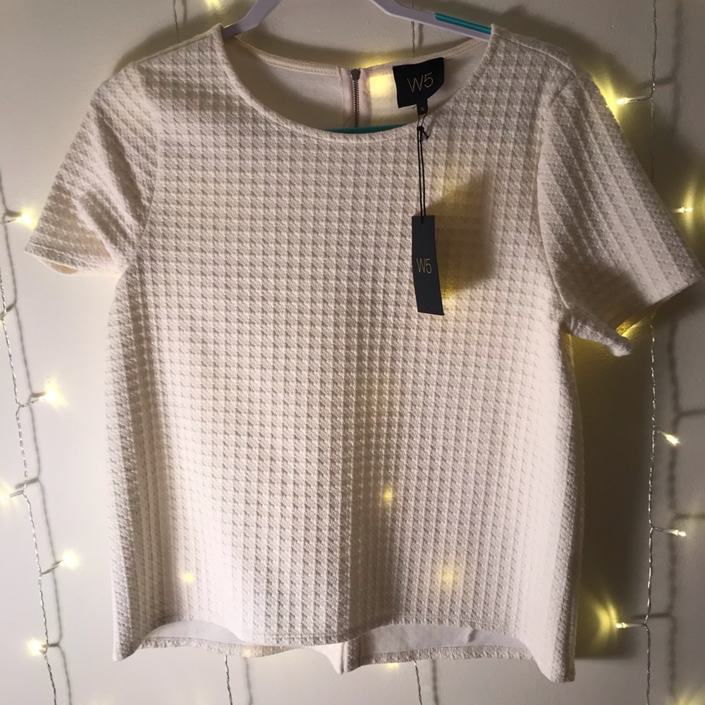 Brand new with tags W5 tee shirt size S